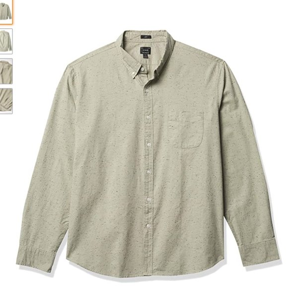 NWT Jcrew Marled Mercantile Button Down Shirt